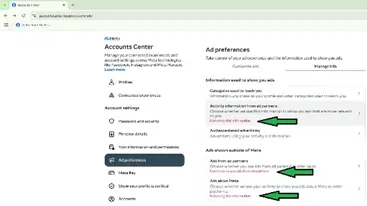 A picture showing you where to click in order to follow the instructions on the left.