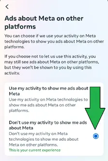 A picture showing where to click in order to follow instructions given in the right column. 