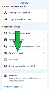 A picture showing where to click in order to follow instructions given in the right column. 