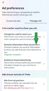 A picture showing where to click in order to follow instructions given in the right column. 