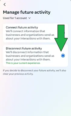 A picture showing where to click in order to follow instructions given in the right column. 